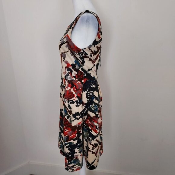 Maeve Anthropologie Capelle Sleeveless Fit & Flare Dress - Picture 5 of 12